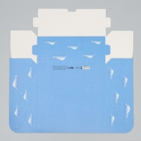 Коробка подарочная новогодняя складная &laquo;С Новым годом!&raquo;, замок, 25 х 25 х 10 см, Новый год