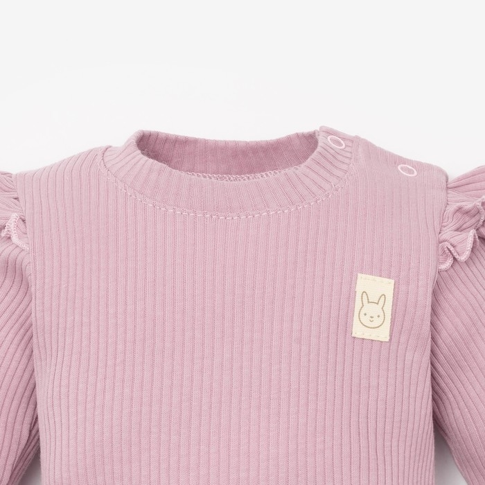 Костюм: джемпер и леггинсы Крошка, Я BASIC LINE, рост 74-80 см, розовый