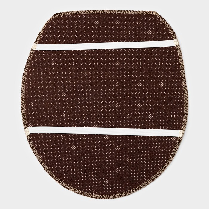 Коврики для ванной и туалета Доляна «Ракушки», 3 шт: 38×46 см, 40×45 см, 45×75 см Коврики для ванной и туалета Доляна «Ракушки», 3 шт: 38×46 см, 40×45 см, 45×75 см