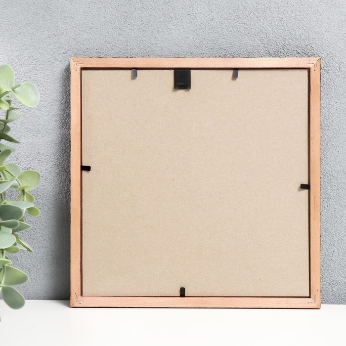 Фоторамка сосна с14 01/6 венге 20х20 см (пластиковый экран) Фоторамка сосна с14 01/6 венге 20х20 см (пластиковый экран)