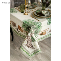 Скатерть Этель Olivia, 220х150 см, 100 % хл, саржа 190 гр/м2 Скатерть Этель Olivia, 220х150 см, 100 % хл, саржа 190 гр/м2