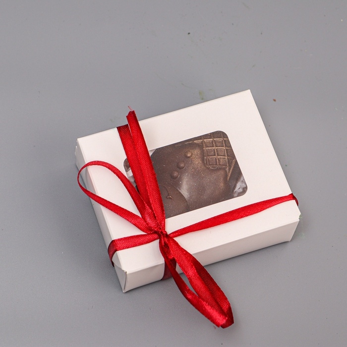 Фигурка шоколадная, " Снеговик-мороженка", 80 г