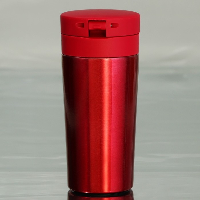 Термостакан с кнопкой «Тепло внутри», 350 мл Термостакан с кнопкой «Тепло внутри», 350 мл