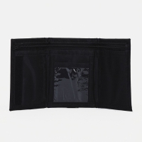 Кошелёк на липучке &laquo;Выбражулька&raquo;, цвет чёрный