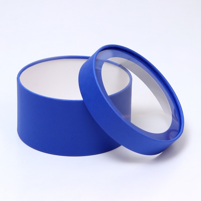 Подарочная коробка Подарочная коробка "Wewak" пурпурная, завальцованная с окном, 18 х 10 см