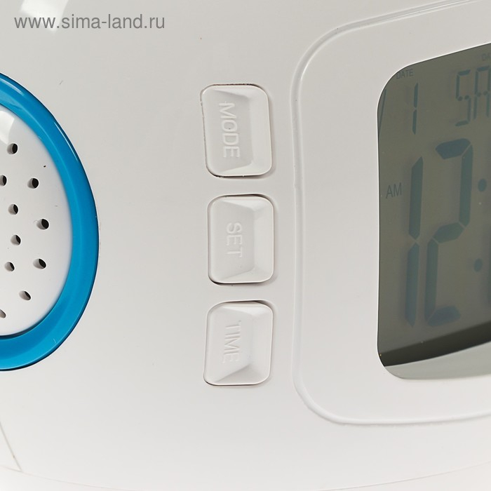 Будильник Luazon LB-10 Будильник Luazon LB-10 "Звездное небо", часы, 8 мелодий, белый