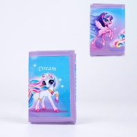 Кошелёк &laquo;Волшебные единороги&raquo; на липучке