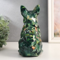 Сувенир полистоун "Бульдог. Джунгли" 13х15,5х21,5 см