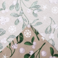 Шторы для кухни "Доляна" Frosty berries с подхватами 150х180 см- 2 шт 164г/м2, 100% хл., рог 1047250 Шторы для кухни "Доляна" Frosty berries с подхватами 150х180 см- 2 шт 164г/м2, 100% хл., рог 1047250