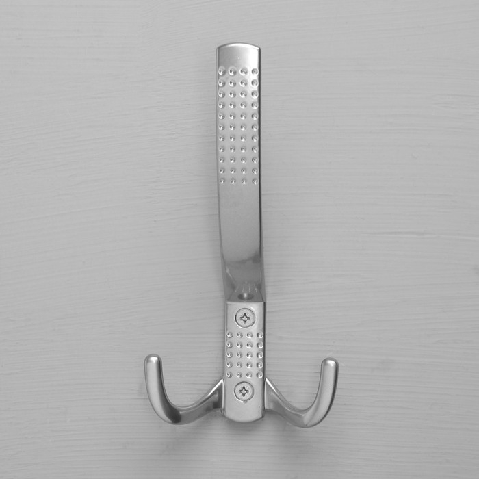 Крючок-вешалка №11, цвет хром, 30 шт