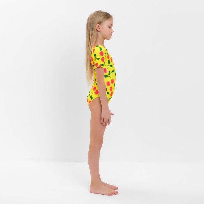 Купальник детский MINAKU &laquo;Вишенки&raquo;, рост 128-134