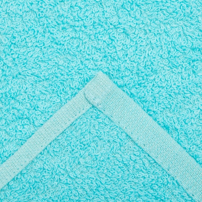 Полотенце махровое Экономь и Я 50*90см, цв. голубой, 100% хлопок, 320 гр/м2