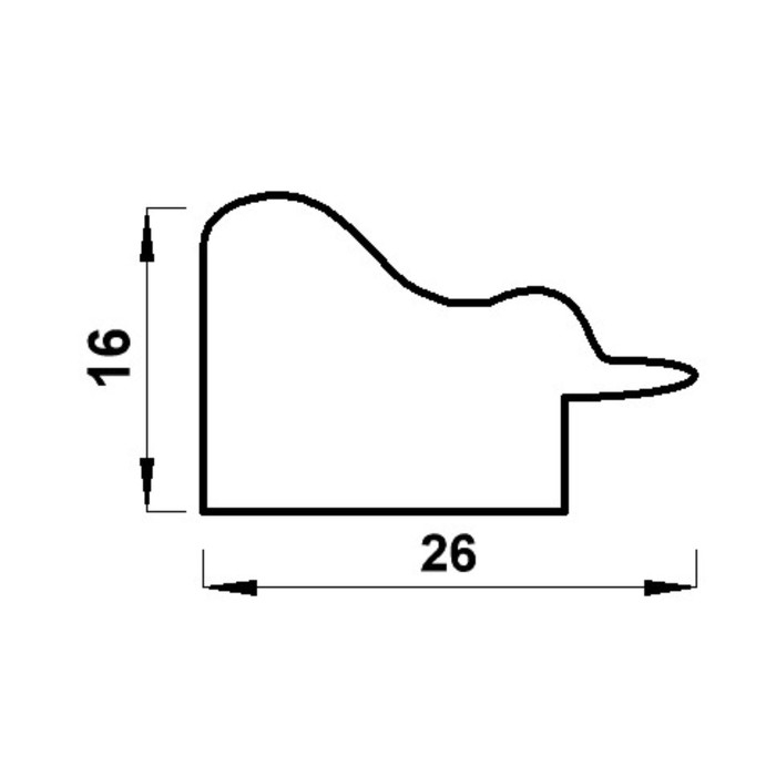 Фоторамка "МИРАМ" 20х20 см, 642998-22, зелёный (пластиковый экран)