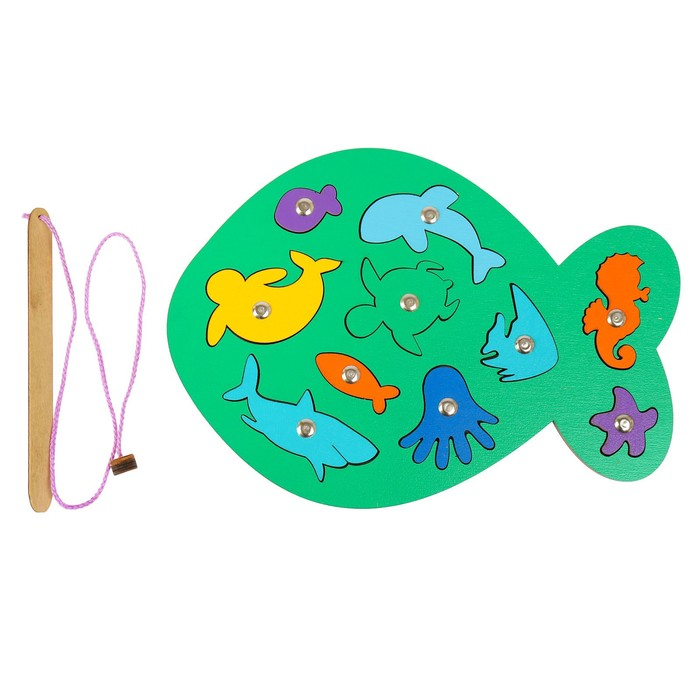 Магнитная рыбалка &laquo;Рыбка&raquo; МИКС