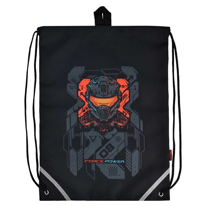 Мешок для обуви 480 х 360 мм, Феникс, сублимация, светоотражающая полоса, Мешок для обуви 480 х 360 мм, Феникс, сублимация, светоотражающая полоса, "Кибер"