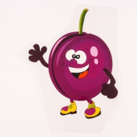 Термотрансфер &laquo;Слива&raquo;, набор 10 шт.