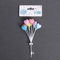 Топпер &laquo;Воздушные шары-сердца&raquo;