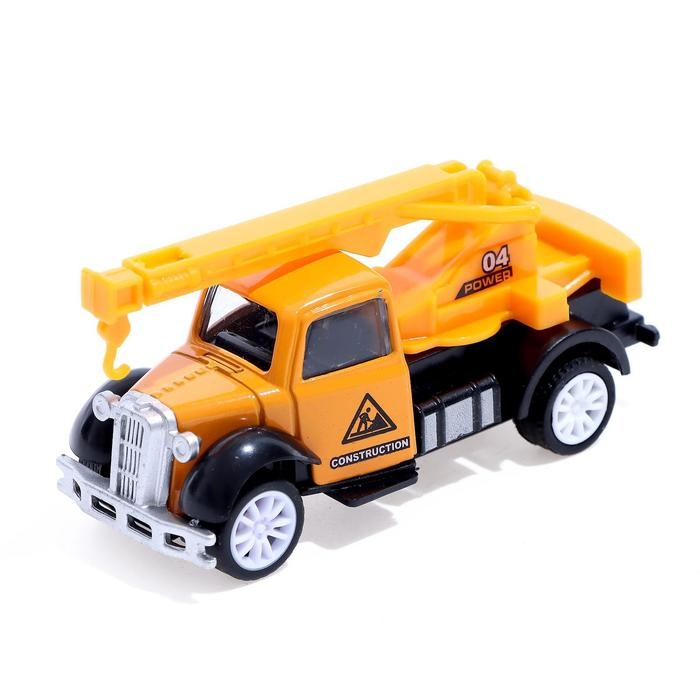 Грузовик металлический &laquo;Стройка&raquo;, инерция, МИКС