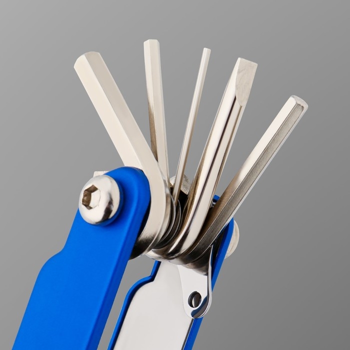 Мультитул 10в1 с отвертками и шестигранниками, микс Мультитул 10в1 с отвертками и шестигранниками, микс