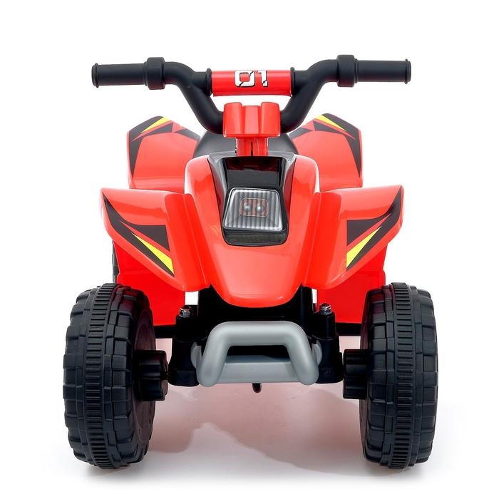 Электромобиль &laquo;Квадроцикл&raquo;, цвет красный