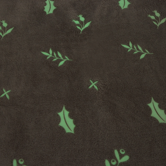 Плед с рукавами светящийся в темноте Этель Twigs 150*200, 100% п/э, 220 гр/м2