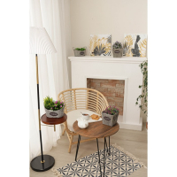 Кашпо плетёное Доляна «Луция», 25,5×15,5×15,5 см, корзинка, цвет серый Кашпо плетёное Доляна «Луция», 25,5×15,5×15,5 см, корзинка, цвет серый