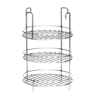 Решетка 3-х ярусная на крестовину тандыра с бортом, диаметр 23 см, 4 крючка, сталь 3 мм Решетка 3-х ярусная на крестовину тандыра с бортом, диаметр 23 см, 4 крючка, сталь 3 мм
