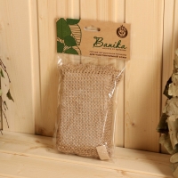 Мочалка "Брикет", джут, 16х11х4см Мочалка "Брикет", джут, 16х11х4см