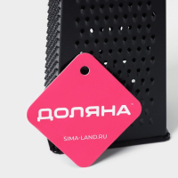 Тёрка четырёхгранная Доляна «Тёмная ночь», 17 см, ручка МИКС Тёрка четырёхгранная Доляна «Тёмная ночь», 17 см, ручка МИКС