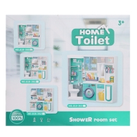 Набор мебели для кукол &laquo;Ванная комната&raquo;: санузел, раковина, постирочная