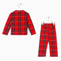 Пижама детская KAFTAN "Клетка" р.28 (86-92) Пижама детская KAFTAN "Клетка" р.28 (86-92)