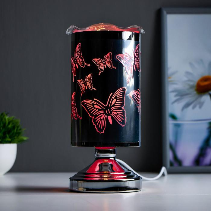 Аромасветильник "Бабочки" G5.3 11,5х11,5х24см RISALUX