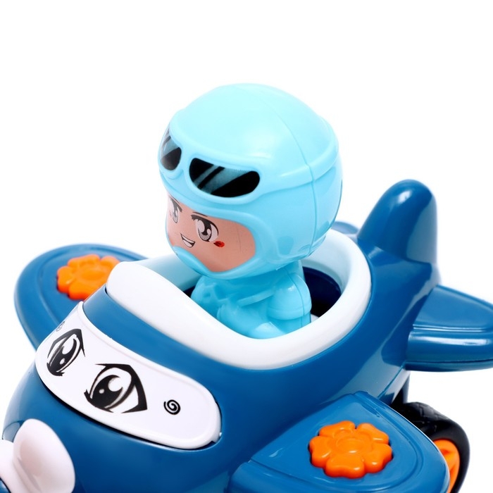 Самолет инерционный &laquo;Лайнер&raquo;, работает от нажатия, МИКС