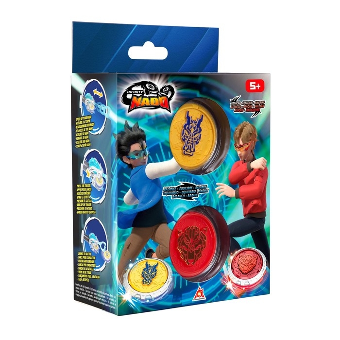 Набор волчков Инфинити Надо «ЭпикЛончер Dragon&Bear», 2 шт Набор волчков Инфинити Надо «ЭпикЛончер Dragon&Bear», 2 шт