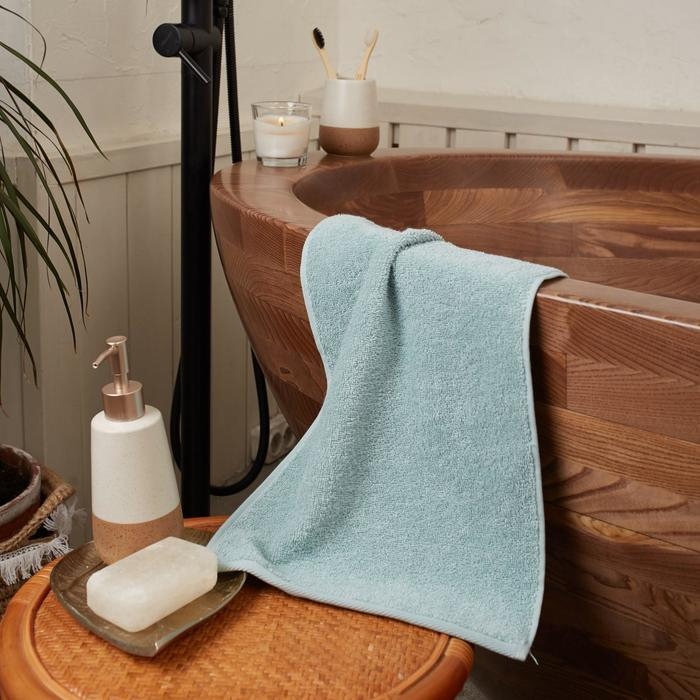 Полотенце махровое Этель Organic Mint 50х90 см, 100% хлопок, 420гр/м2 Полотенце махровое Этель Organic Mint 50х90 см, 100% хлопок, 420гр/м2