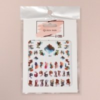 Наклейки для ногтей &laquo;Неоклассика&raquo;, разноцветные