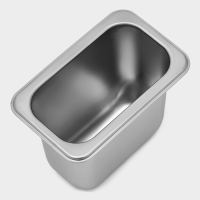 Гастроемкость 1/9 из нержавеющей стали, 150 мм, 17,6&times;11,2&times;15 см, толщина 0,8 мм