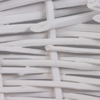 Набор корзин, 3 шт, 45х17/46 см, 36х14/38 см, 27х11/30 см, белый, лоза