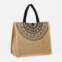 Шопер на пуговице, цвет бежевый Шопер на пуговице, цвет бежевый