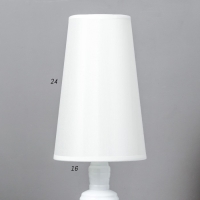Настольная лампа "Жардин" Е27 40Вт белый 15х47 см RISALUX