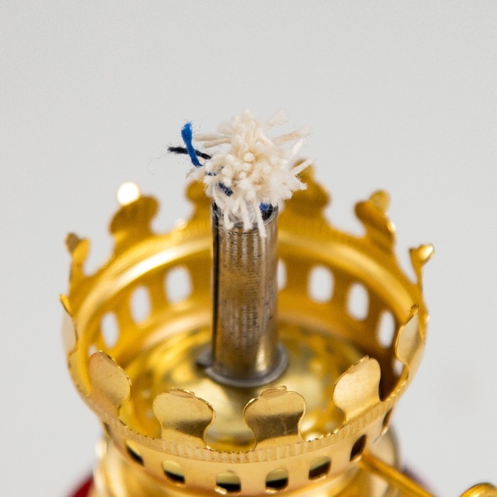 Керосиновая лампа красный 8х6х20 см RISALUX Керосиновая лампа красный 8х6х20 см RISALUX