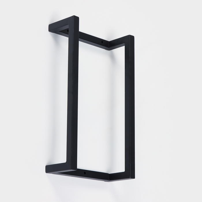 Держатель для полотенец ,10&times;23&times;40 см, цвет черный