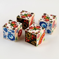 Кубики &laquo;Русские узоры&raquo;