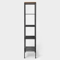 Стеллаж &laquo;Торонто 15&raquo;, 47&times;30&times;146,5 см, цвет чёрный