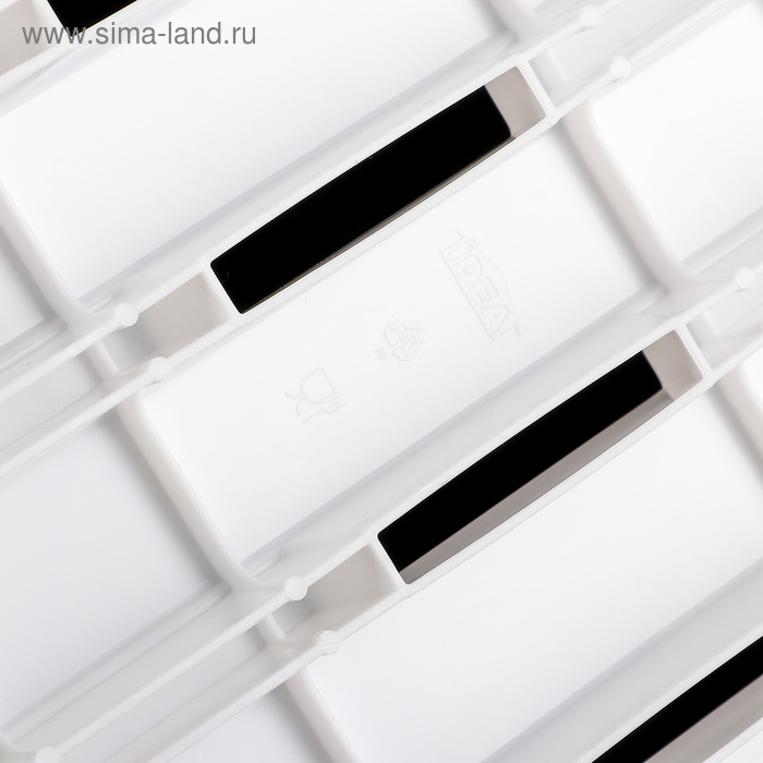 Полка на ванну, 69×30×6 см, цвет белый Полка на ванну, 69×30×6 см, цвет белый