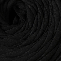 Трикотажная пряжа вторичная 90% хлопок,10% п/э, 100м/450±50 гр черный) Трикотажная пряжа вторичная 90% хлопок,10% п/э, 100м/450±50 гр черный)