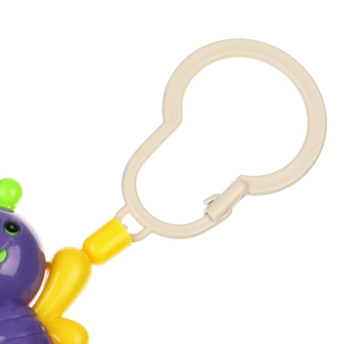 Растяжка на коляску/кроватку «Бабочки», 3 игрушки, Крошка Я Растяжка на коляску/кроватку «Бабочки», 3 игрушки, Крошка Я