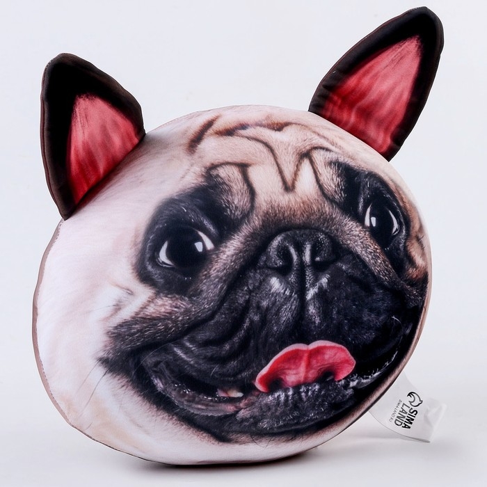 Антистресс подушка, собака &laquo;Мопс&raquo;