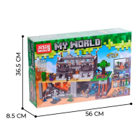 Конструктор Мой мир &laquo;Крепость&raquo;, 2 варианта сборки, 818 деталей