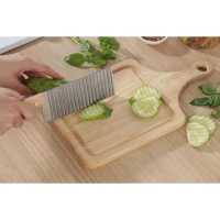 Нож для фигурной резки Доляна, 27×6 см, цвет серебристый Нож для фигурной резки Доляна, 27×6 см, цвет серебристый